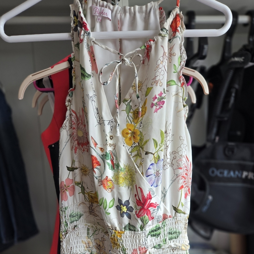 Parker Floral Women's Mini Dress - Multicolor